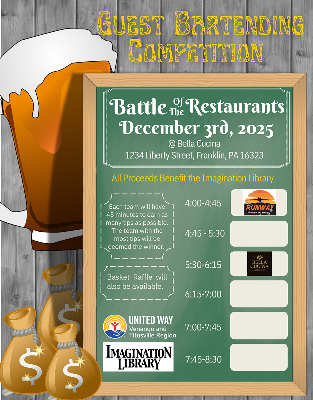 Battle of the Restaurants 1