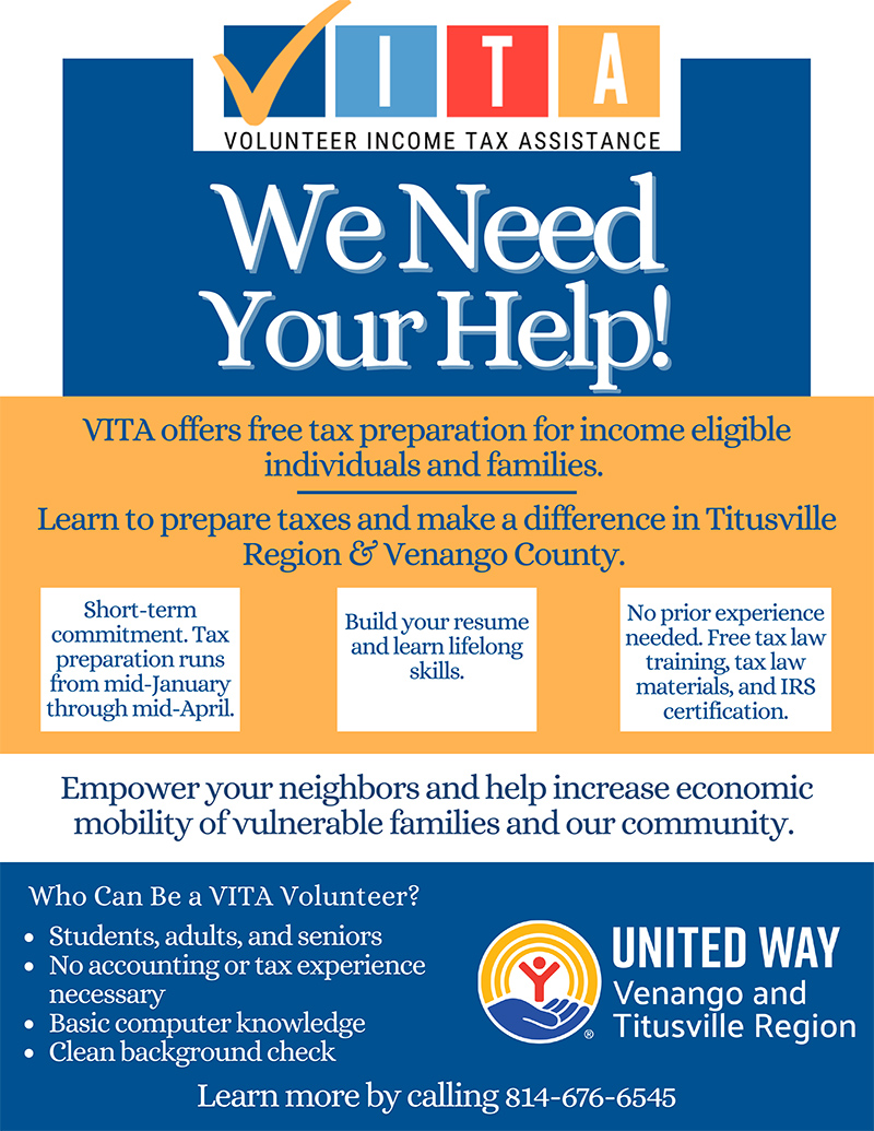 We Need Your Help flyer