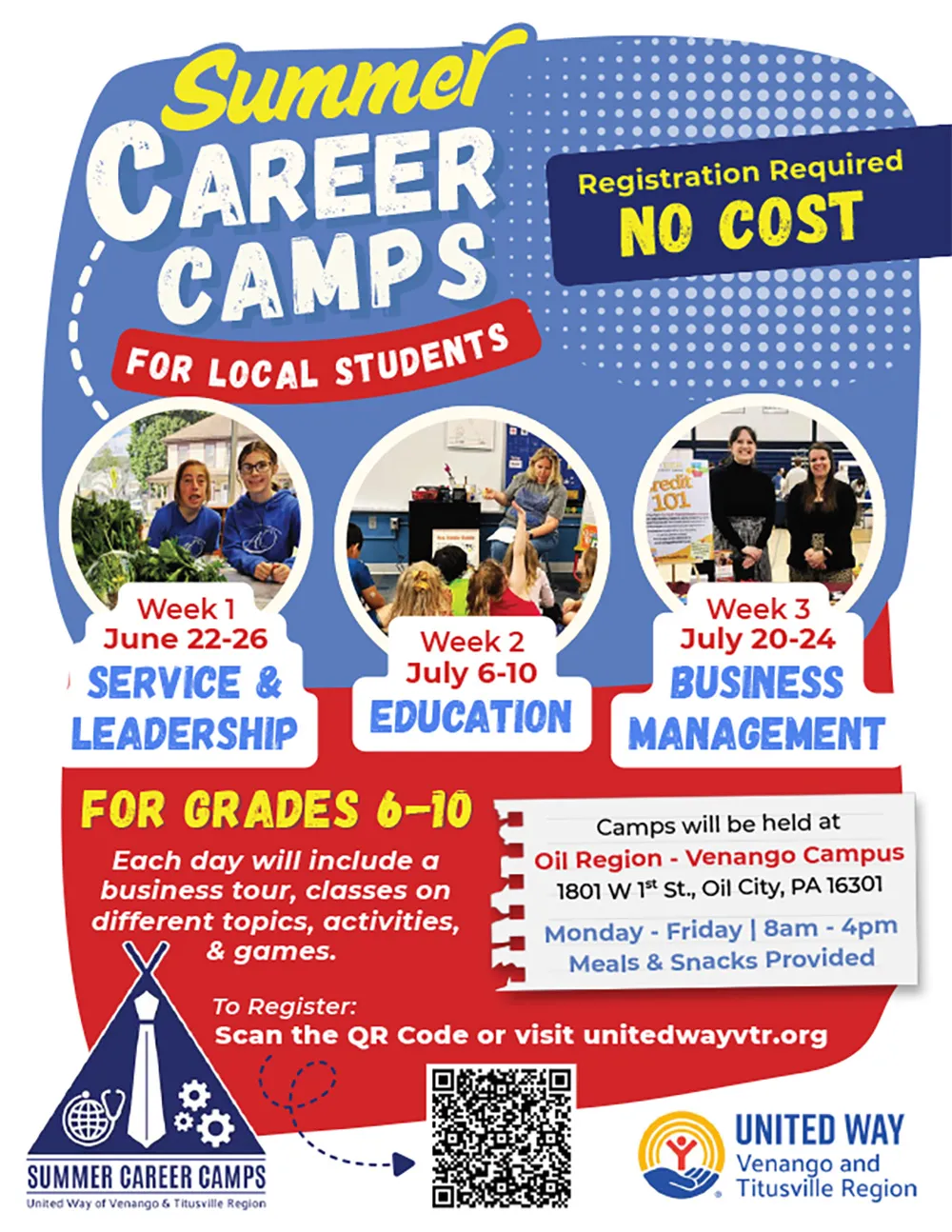 Career Camp Flyers